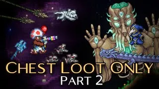 Thumbnail: Can You Beat Terraria with ONLY Chest Loot?