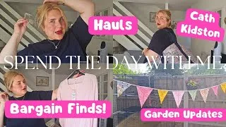 Thumbnail: SPEND THE DAY WITH ME ✨️ Bargain Hauls - Cath Kidston- Garden Updates - Aldi - Charity Shopping