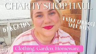 Thumbnail: Charity Shop Haul 💕 with carboot sale bits added on 🌞