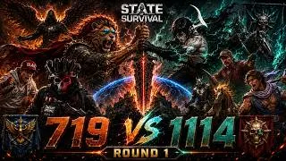 Thumbnail: State 719 vs 1114 ⚔️ SvS Round 1 | State of Survival