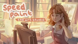 Thumbnail: ✰ Speedpaint  - The Art Studio ✰ Digital Art Process #3