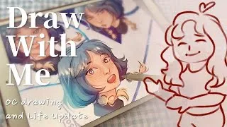 Thumbnail: ✰ OC and Life Update ✰ Digital Art Process #2