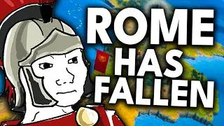 Thumbnail: I tried to save the Western Roman Empire In TW: Barbarian Invasion