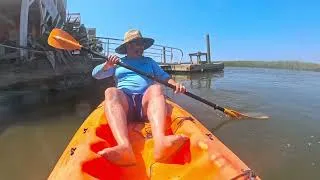 Thumbnail: Solo kayaking in North Carolina tidal marsh (the REAL salt life 🌴)