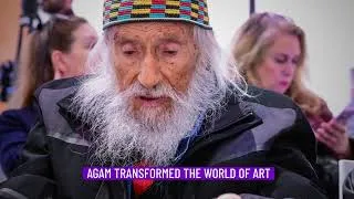 Thumbnail: We bid farewell to Yaacov Agam -one of Israel's greatest artists and a pioneer of kinetic art.