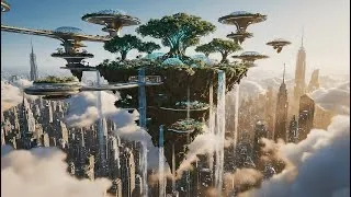 Thumbnail: Walking Through New York City in the Year 3000 | Futuristic Sci-Fi Cityscape