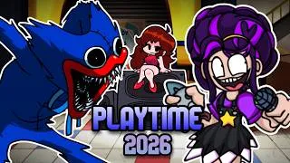 Thumbnail: Playtime 2026 But It's Huggy Wuggy Vs. Lily Lovebraids (ft. GF) - FNF Cover