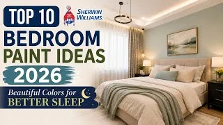 Thumbnail: Top 10 Sherwin-Williams Bedroom Paint Ideas 2026 | Beautiful Colors for Better Sleep