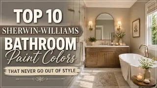 Thumbnail: Top 10 Sherwin-Williams Bathroom Paint Colors That Never Go Out of Style