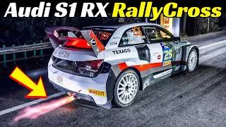 Thumbnail: CRAZY 600 Hp Audi S1 Quattro RX Rallycross at San Marino Rally Legend - Brutal Power, Flames & Show!