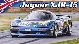 Thumbnail: The Jaguar XJR-15 is a rare 90s supercar powered by a naturally aspirated V12 engine!
