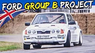 Thumbnail: Ford's little-known Group B project - 400 Hp rwd Escort RS1700T - Lovely Turbo sound at Goodwood FOS
