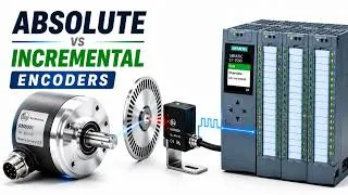 Thumbnail: What is the Difference between Absolute and Incremental Encoders? 3D Animation