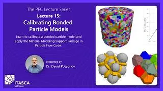 Thumbnail: PFC Lecture 15: Calibrating Bonded Particle Models