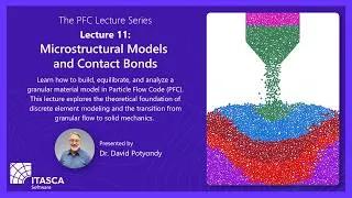 Thumbnail: PFC Lecture 11: Microstructural Models and Contact Bonds