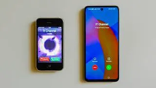 Thumbnail: iPhone 2G vs Honor 10X Lite incoming call