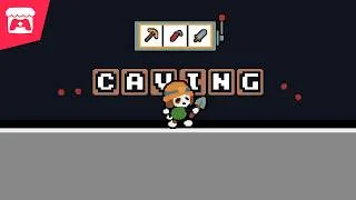 Thumbnail: CAVING - A dark roguelike where a slot machine decides your fate!