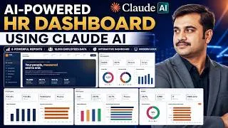 Thumbnail: Claude AI Complete HR Dashboard Project | Build Professional HTML Dashboard | End-to-End Tutorial