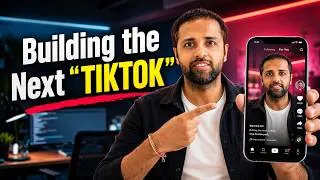 Thumbnail: Don't Build TikTok Clone, Do This Instead | Create Your Own AI-Powered Social Media App like TikTok