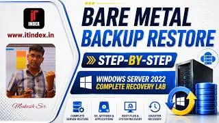 Thumbnail: Bare Metal Backup Restore Step-by-Step | Windows Server 2022 Complete Recovery Lab