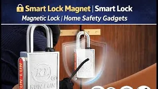 Thumbnail: Smart Lock Magnet | Smart Lock | Magnetic Lock | Home Safety Gadgets