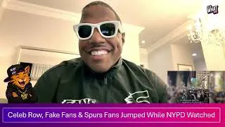 Thumbnail: Cam'ron GOES OFF on Fake Knicks Fans: "Don't Call Me!" 🚫Spurs Fan JUMPED Outside MSG #itiswhatitis