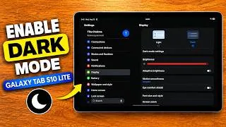 Thumbnail: How to Enable Dark Mode on Galaxy Tab S10 Lite