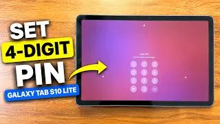Thumbnail: How to Set a 4 Digit PIN on Galaxy Tab S10 Lite