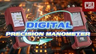 Thumbnail: MRU DM 9600 Precision Digital Manometer | Gas Pressure & Temperature