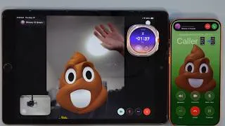 Thumbnail: facetime incoming call &outgoing call ipad 8 Iphone 17pm samsung galaxy watch ultra