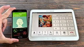 Thumbnail: Samsung S5 + Samsung Tab4 incoming Call 