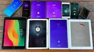 Thumbnail: Samsung Tab4 +TabA Tablet+ IPad4 +iPad 10 Alarm Clock Sony Xperia F510+  Samsung ZFold5/ZFold3