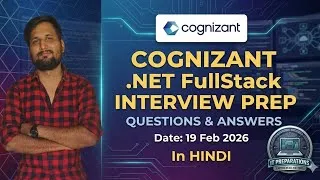 Thumbnail: .NET Full Stack Interview Questions And Answers 2026 | Real Interview Asked on 19 Feb | Must Watch