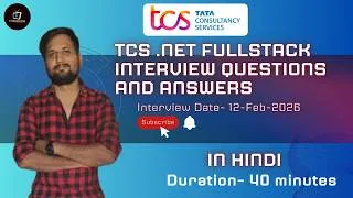 Thumbnail: TCS Interview Questions & Answers 2026 | 12 Feb Real Interview Experience| TCS Interview Experience