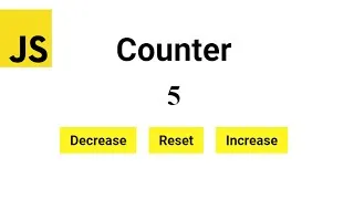 Thumbnail: JavaScript Counter | How to create a JavaScript counter | HTML & CSS
