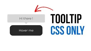 Thumbnail: HTML CSS Tooltip on Hover