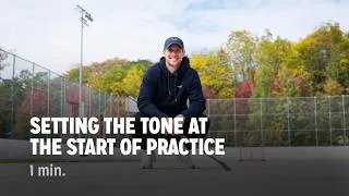 Thumbnail: Setting the Tone at the Start of Practice