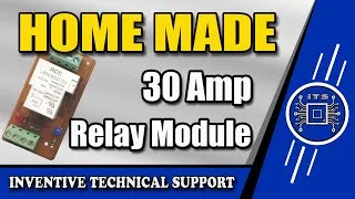 Thumbnail: How to make a 30 Amp Relay Module at Home || Home Made Relay Module ||  Relay Module || #its #its