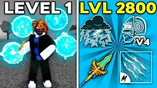 Thumbnail: Noob To MAX As LIGHTNING Man With ALL Lightning POWERS [Part 1].. (Blox Fruits)
