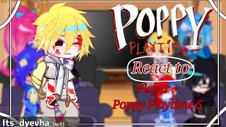 Thumbnail: Poppy PlayTime react to Player + Chap 5 |🇮🇩| Gacha Indo