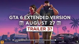 Thumbnail: GTA 6 Trailer 3 on August 27th Yes It's Official 🥳 GTA VI