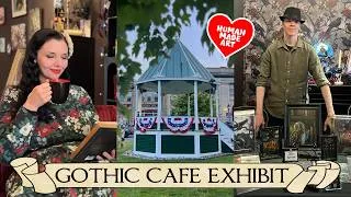 Thumbnail: Gothic Café Art Exhibition in a Cozy Small Town⛈️🐦‍⬛Why Human Creativity Is Still Needed