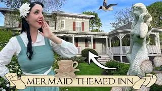 Thumbnail: We stayed in a WHIMSICAL MERMAID INN by the Sea 🐚 Mystic, CT B&B New England Getaway