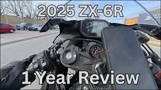 Thumbnail: Thoughts about my 2025 ZX-6R One Year Later...