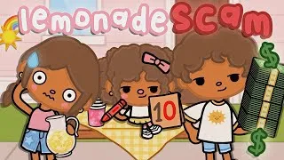 Thumbnail: My Kids SCAMMED People for LEMONADE 😭 Toca Life World Roleplay ⭐️ (Toca Boca)