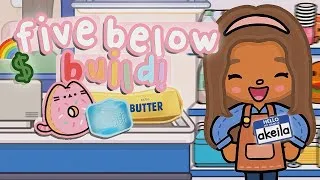 Thumbnail: I Built FIVE BELOW in Toca Life World! 💵⭐️ (Toca Boca)