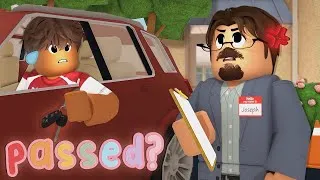 Thumbnail: 😭 Teen Son's DRIVING TEST *HE BARELY PASSED* Bloxburg Roleplay