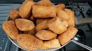 Thumbnail: African Coconut Snack | Very Addictive! Crunchy Coconut Snack 
