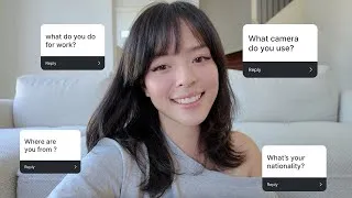 Thumbnail: GRWM Q&A | about me, solo travel advice, camera gear, everyday makeup and solo date in sydney