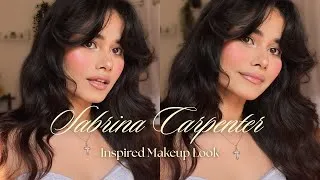 Thumbnail: *SABRINA CARPENTER* Makeup Using Affordable Drugstore Makeup 💄 ✨